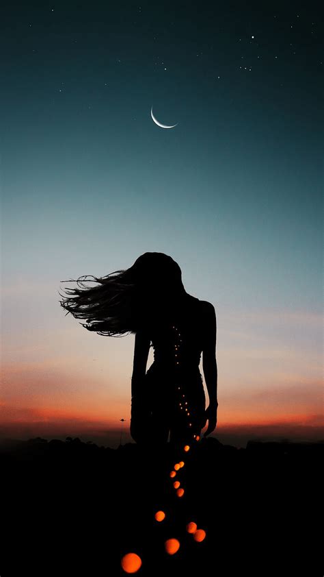 Lonely Girl In Summer Night Wallpapers - Wallpaper Cave