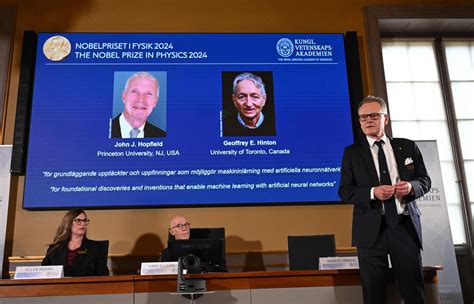 Nobel Le Prix De Physique D Cern John Hopfield Et Geoffrey