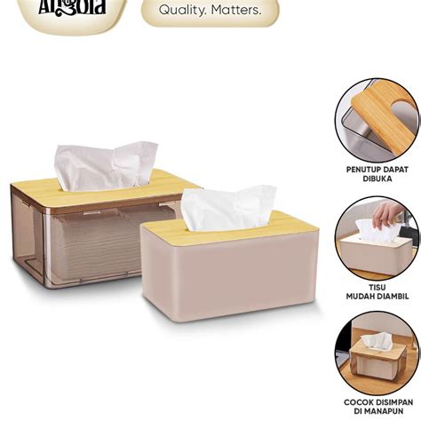 Jual Modeltipe Ooa Angola Kotak Tissue D Tissue Box Wadah Tisu