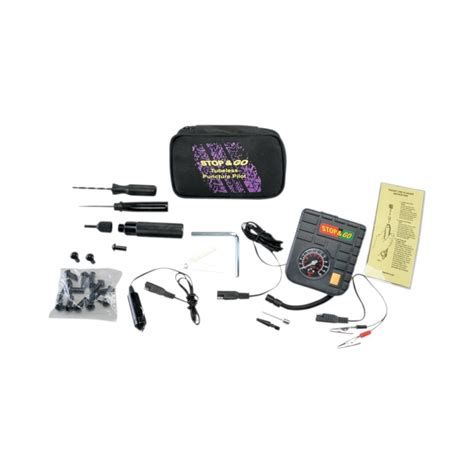 Stop And 6000 Go Tubeless Puncture Pilot Kit Konquer Motorcycles