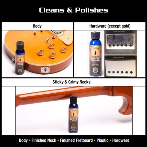 Premium Guitar Care And Cleaning Kit For Electric And Acoustic Guitars Musicnomad Music Nomad