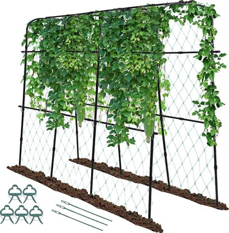 Cucumber Trellis For Garden Vegetable Trellis X U Shaped Metal