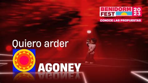 Agoney Quiero Arder Befest Conoce Las Propuestas Youtube