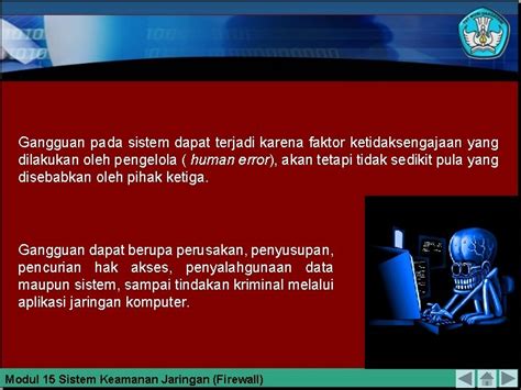 Sistem Keamanan Jaringan Firewall Menentukan Jenis Keamanan Jaringan