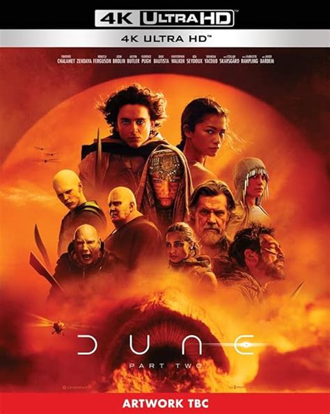 Dune Part Two 4K Ultra HD 2024 Blu Ray Region Free Amazon Co