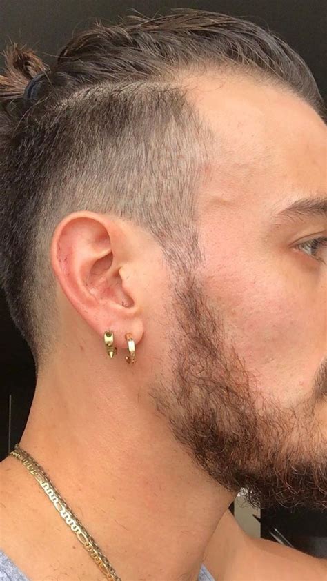 Guys Ear Piercings Types Of Ear Piercings Tattoos And Piercings Men