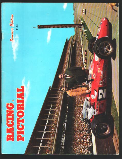 Racing Pictorial Summer 1969 Mario Andretti And Andy Granatelli With The