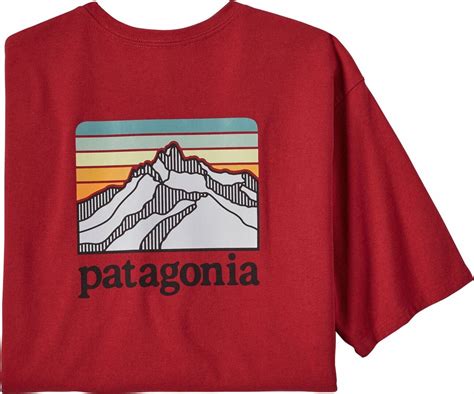 Koszulka M Ska Line Logo Ridge Pocket Responsibili Tee Patagonia