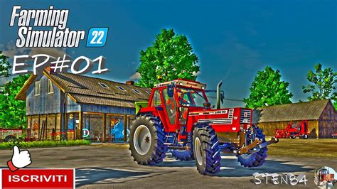 Farming Simulator 22 Ita EP 01 ZIELONKA MAP NUOVA MAPPA FIATAGRI 160 90