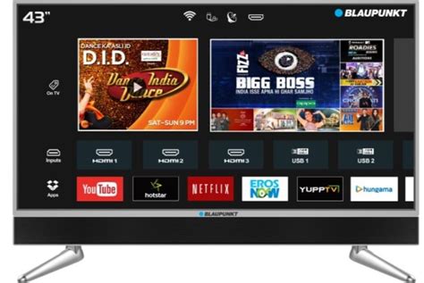 Blaupunkt 43 Inch LED Ultra HD TV BLA43AU680 Online At Lowest Price