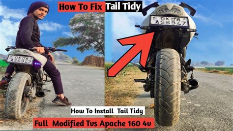 How To Install Tail Tidy For Tvs Apache Rtr 160 4v 200 Best Tail