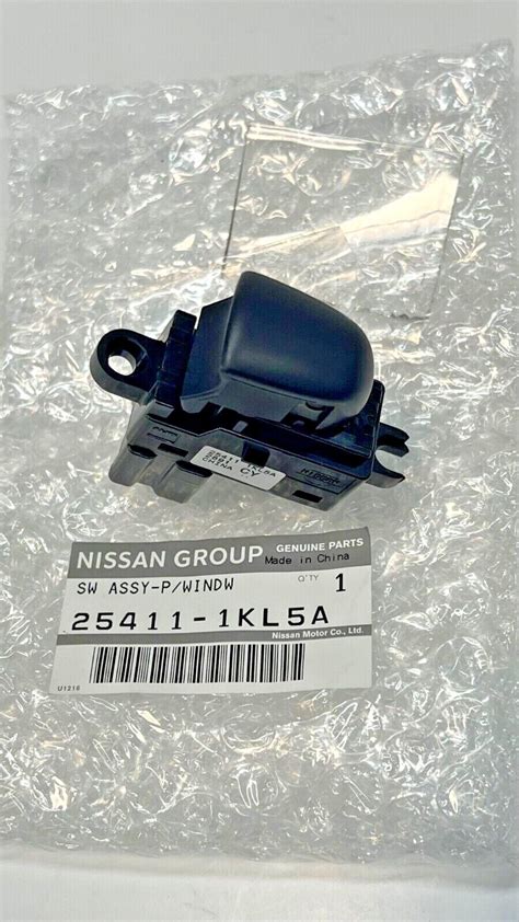 Nissan Genuine 254114kl5a Switch Assy Power Window Assit 25411 1kl5a Ebay