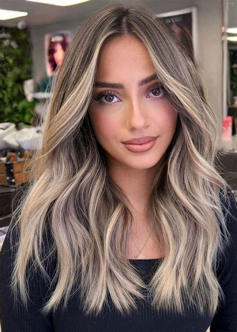 Trendy Hair Colour Ideas Hairstyles Blonde Balayage With