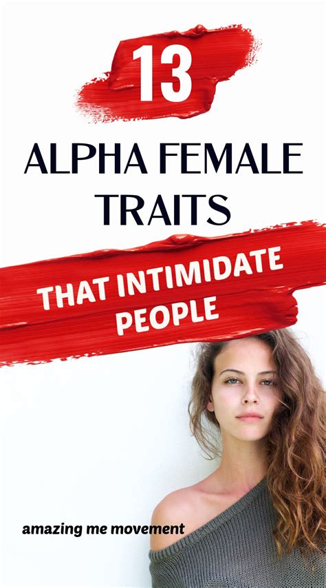 13 Alpha Female Traits That Actually Intimidate Others | Alpha female ...