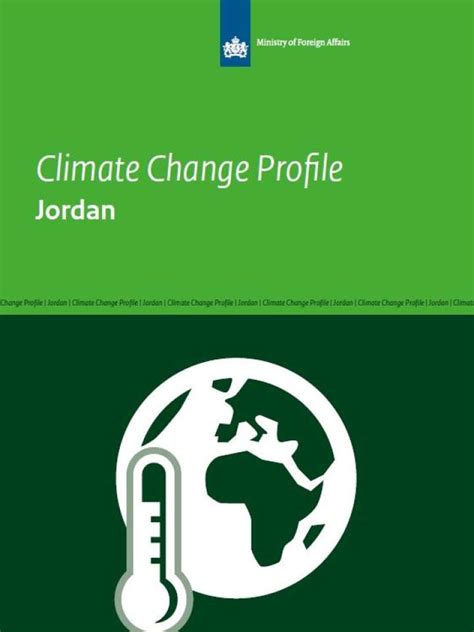 Climate change profile: Jordan | PreventionWeb