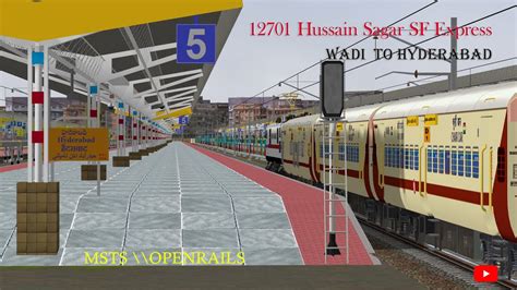 Msts Hussain Sagar Sf Express Vkb Vikarabad Junction To Hyb