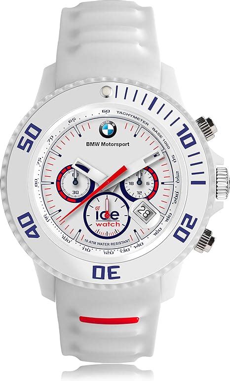 Ice Watch Bmw Motorsport Sili White Montre Blanche Pour Homme