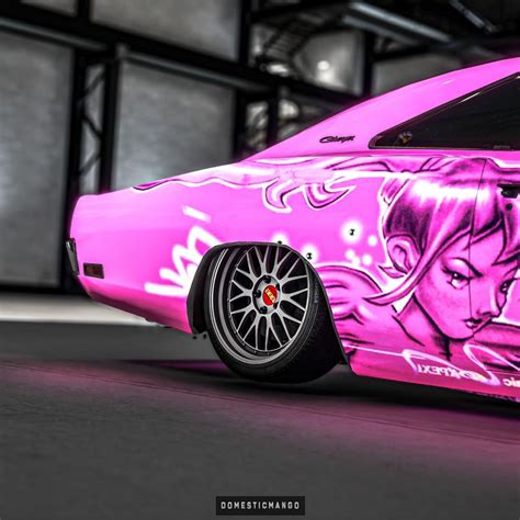 Dom S Charger Gets Suki Edition Makeover In Fast Pink Autoevolution