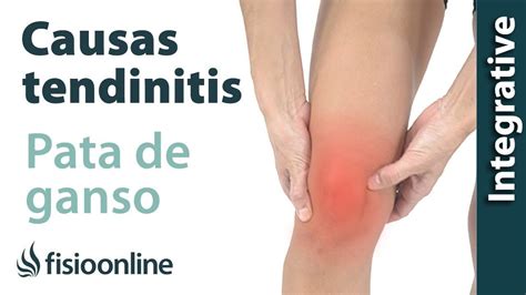 Causas de la tendinitis de la pata de ganso según la medicina natural