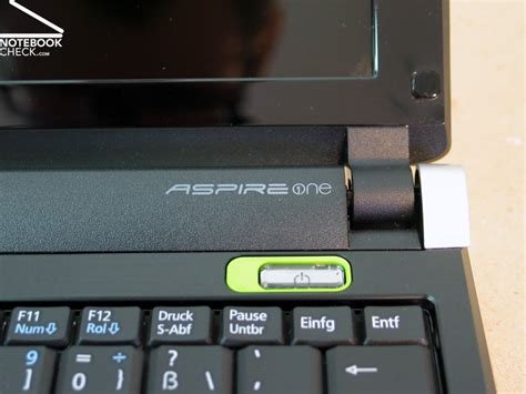 Review Acer Aspire One D Netbook Notebookcheck Net Reviews