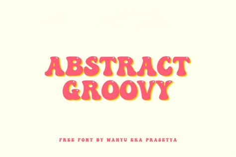 Abstract Groovy Font - Dafont Free