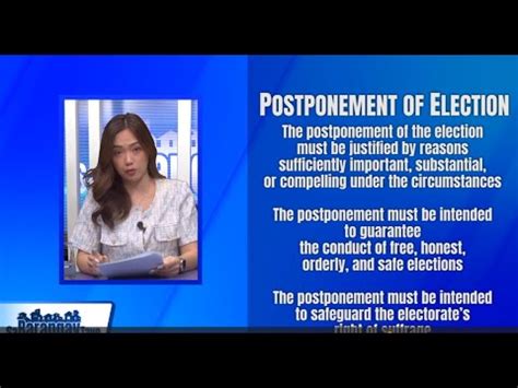 Bske Postponement Ano Ang Totoong Dahilan Sa Likod Ng Planong