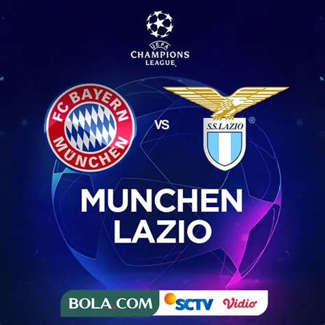 Saksikan Live Streaming Liga Champions Bayern Munchen Vs Lazio