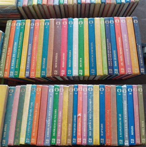 Coleção Clássicos Da Literatura Juvenil Completa 50 Vol b R 2 980