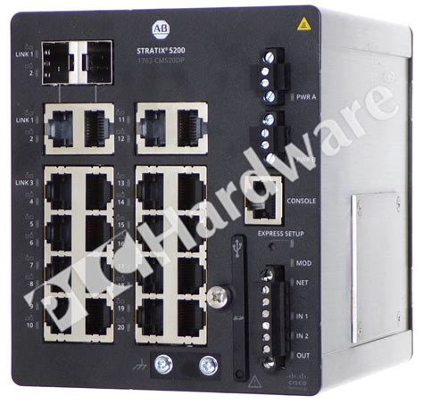 Plc Hardware Allen Bradley Cms Dp Stratix Ethernet Switch