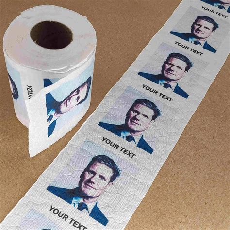 Keir Starmer Novelty Toilet Paper T Toilet Face