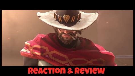 Overwatch Cinematic Reunion Ashe Reveal Reaction Review Youtube