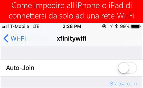 Come Impedire Al Tuo Iphone O Ipad Di Connettersi Automaticamente Ad