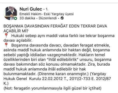 Atilla Tarık Çilekci on Twitter BOŞANMA DAVASINDAN FERAĞAT EDEN