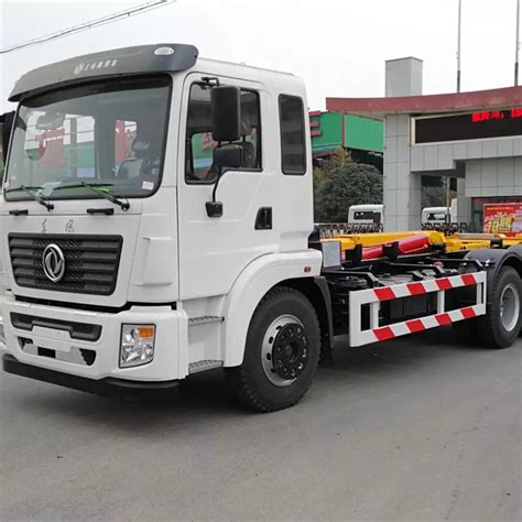 Hook Arm Truck With Detachable Garbage Truck Box China Garbage Truck