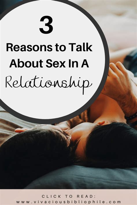 Why You Should Be Talking About Sex With Your Partner Artofit