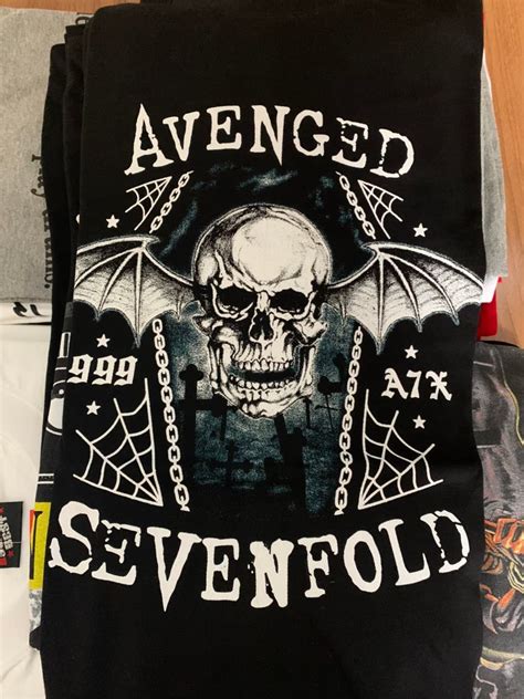 Av109 เสื้อยืดวงร็อค Avenged Sevenfold อะเว็นจด์เซเวนโฟลด์ เสื้อวง เสื้อยืดอเวนเจด เซเว่นโฟล