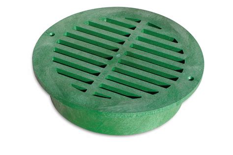 Nds 12 Round Grate Green Each The Drainage Products Store