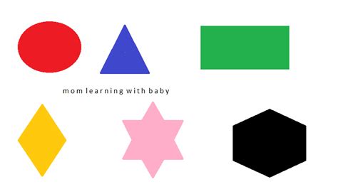 learning shapes minimal preparation  cost mom learning  baby