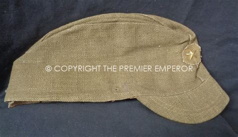 Japan World War Two Jungle Cap Circa1944 45 Relic Militaria