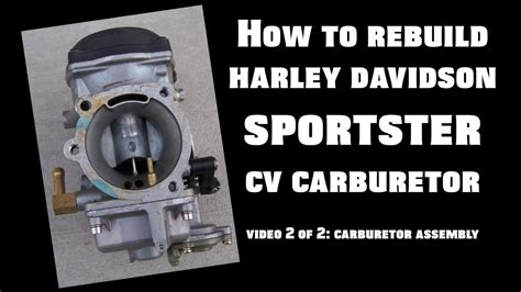 How To Rebuild A Cv Carburetor