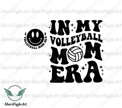 In My Volleyball Mom Era Svg Volleyball Mom Svg Volleyball Mom Era Svg Volleyball Svg