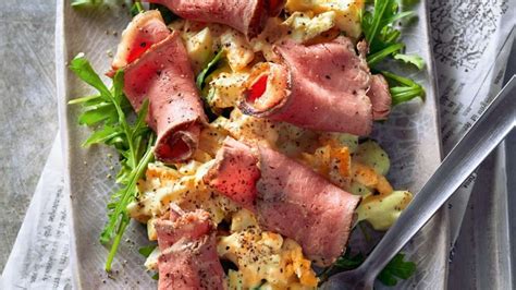 Rezept Des Monats Von Christian Henze Leckeres Roastbeef Mit Eiersalat