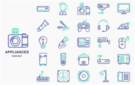 Premium Vector Electrical Devices And Home Appliances Vector Icon