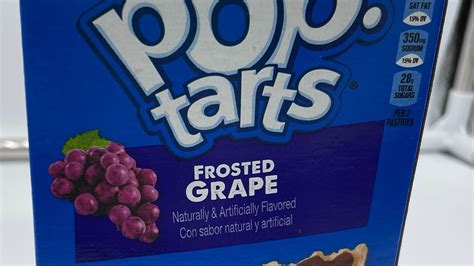 Frosted Grape Pop Tarts Review Youtube