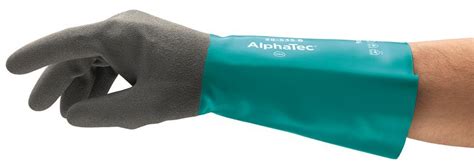 Guanti Di Protezione Chimica Con Manica In Nitrile Alphatec