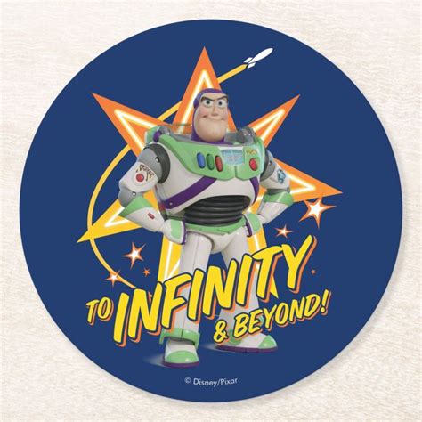 Toy Story 4 Buzz To Infinity And Beyond Stars 6 Coasters Gender Unisex Age Group Adult