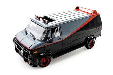 Hot Wheels 118 Fd A Team Van Black A Team Van Hot Wheels Vans Black