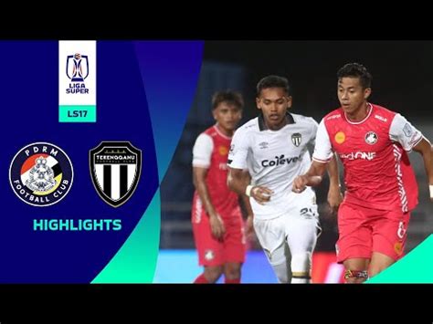 Pdrm Fc Terengganu Fc Ls Highlights Liga Super Youtube