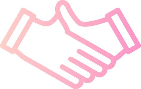 Handshake Linear Gradient Icon 39499559 Vector Art At Vecteezy