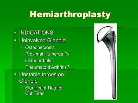 PPT - Shoulder Arthroplasty PowerPoint Presentation, free download - ID ...